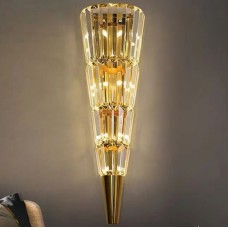 Απλίκα Τοίχου 7xG4 230V Χρυσαφί 955BRIX7W/GD